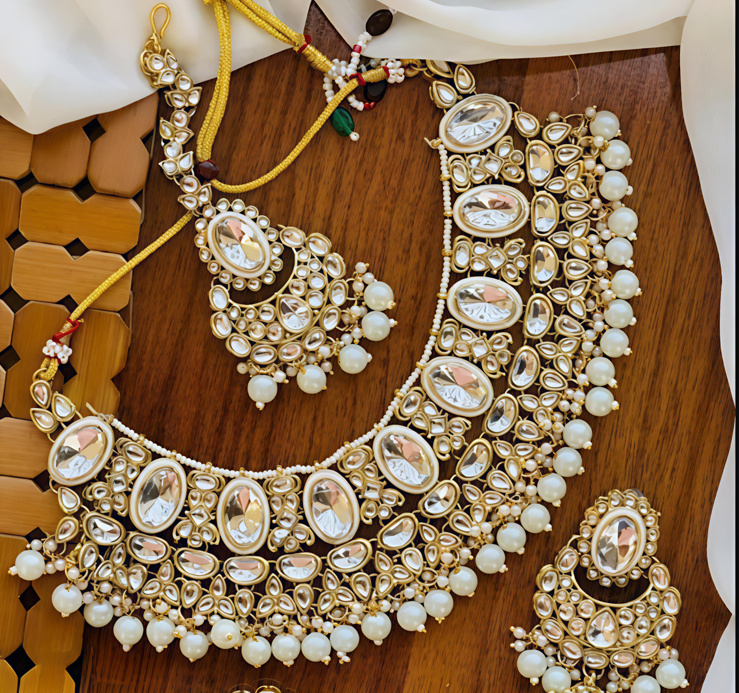 Maharani polki set (⭐⭐⭐⭐⭐)