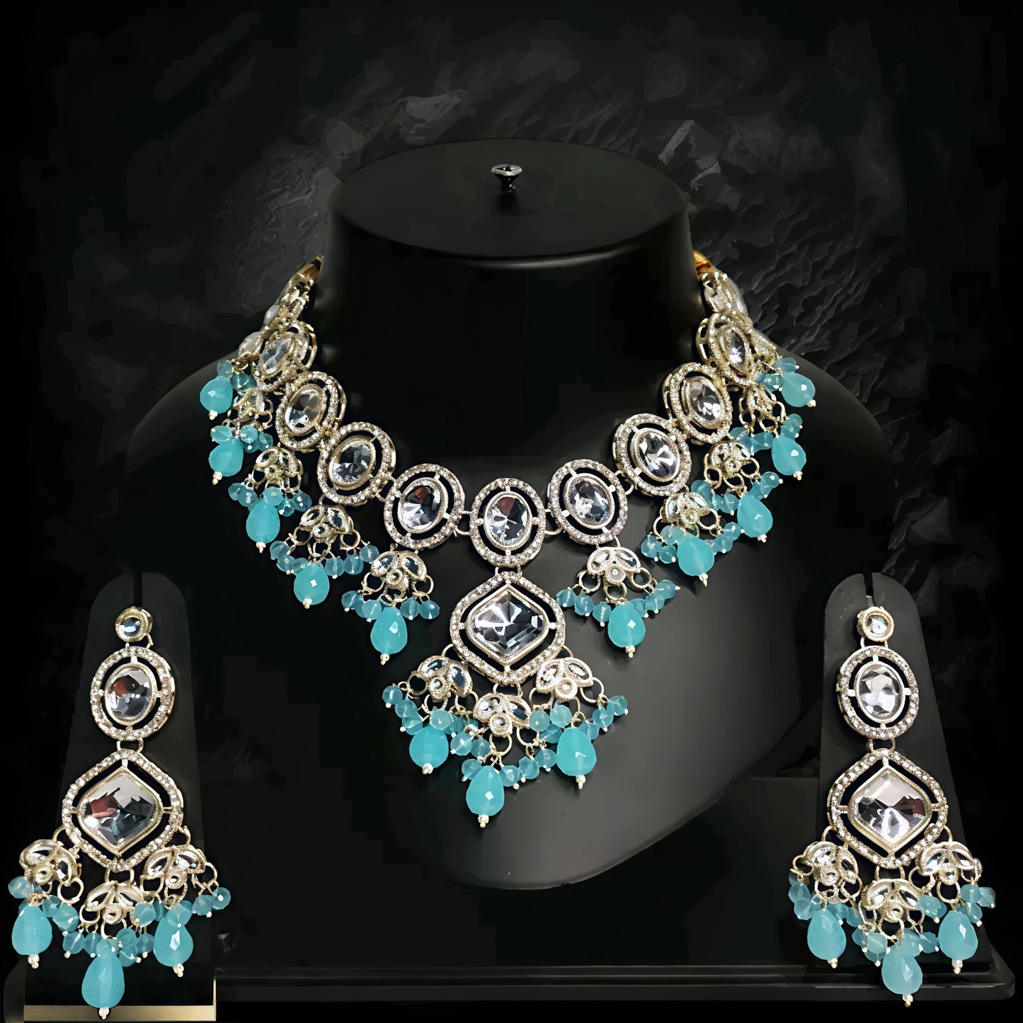 Beautiful kundan necklace set ( ⭐⭐⭐⭐⭐)