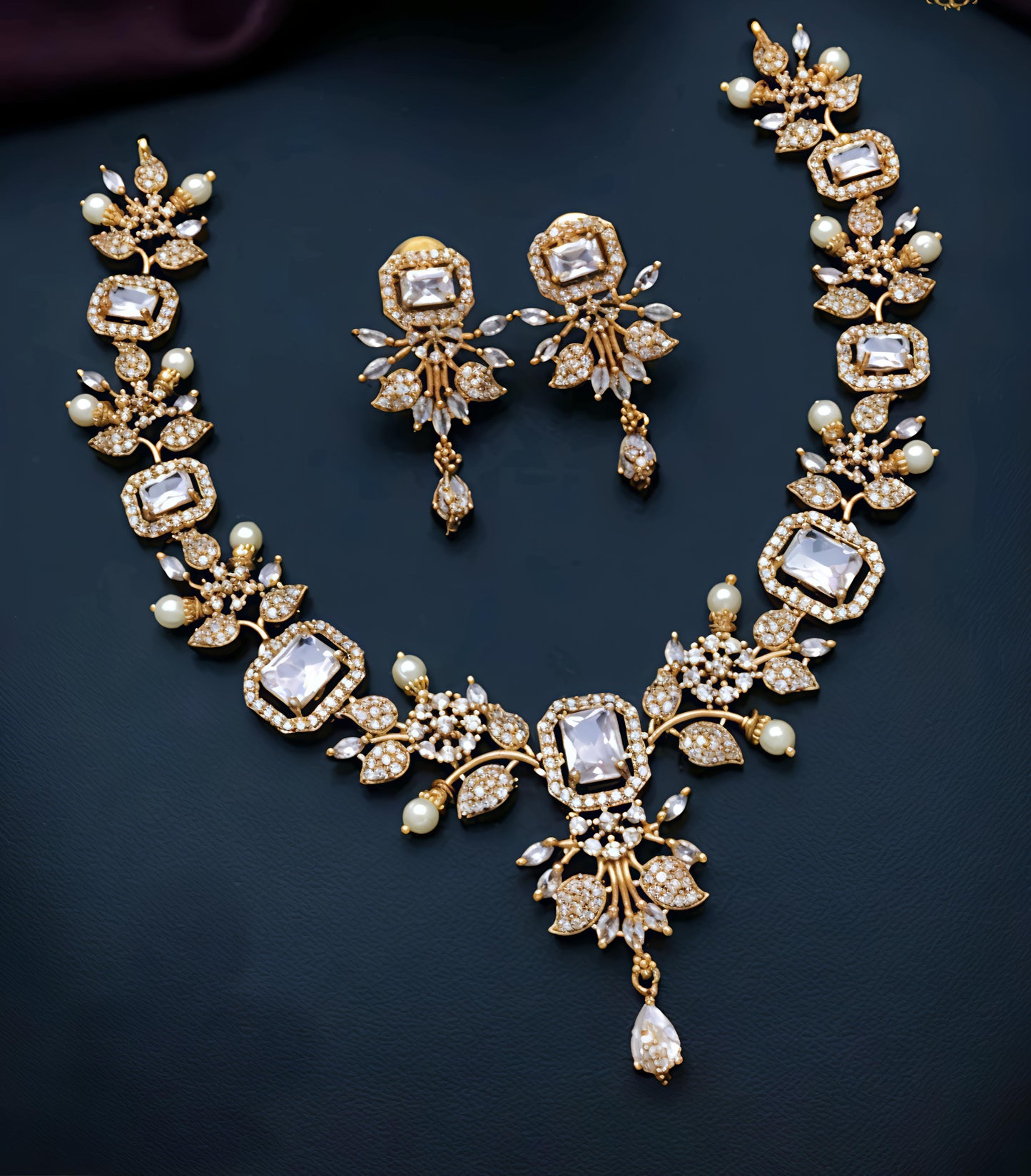 Multi colour ad necklace set (⭐⭐⭐⭐⭐)