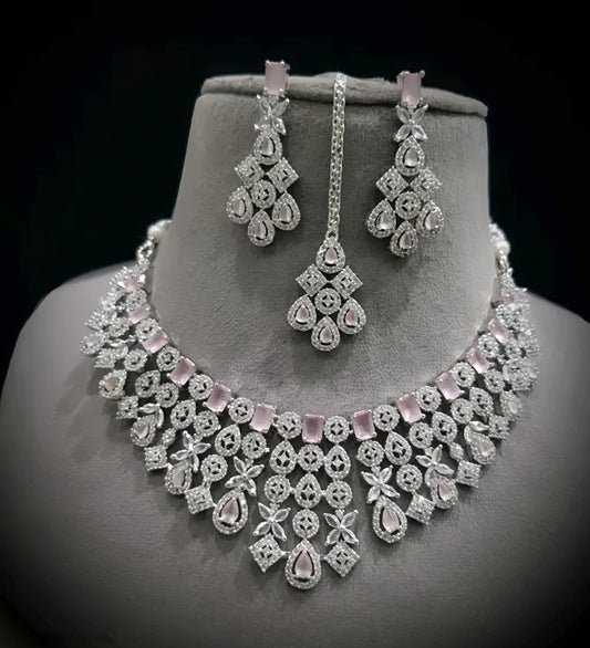 Royal green ad necklace Set (⭐⭐⭐⭐⭐)