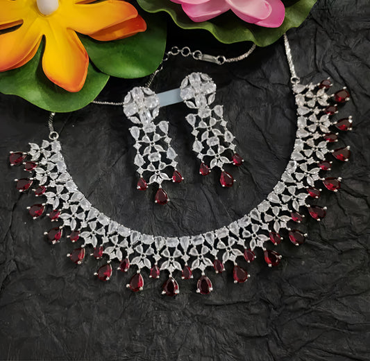 Stunning green ad necklace set (⭐⭐⭐⭐⭐)