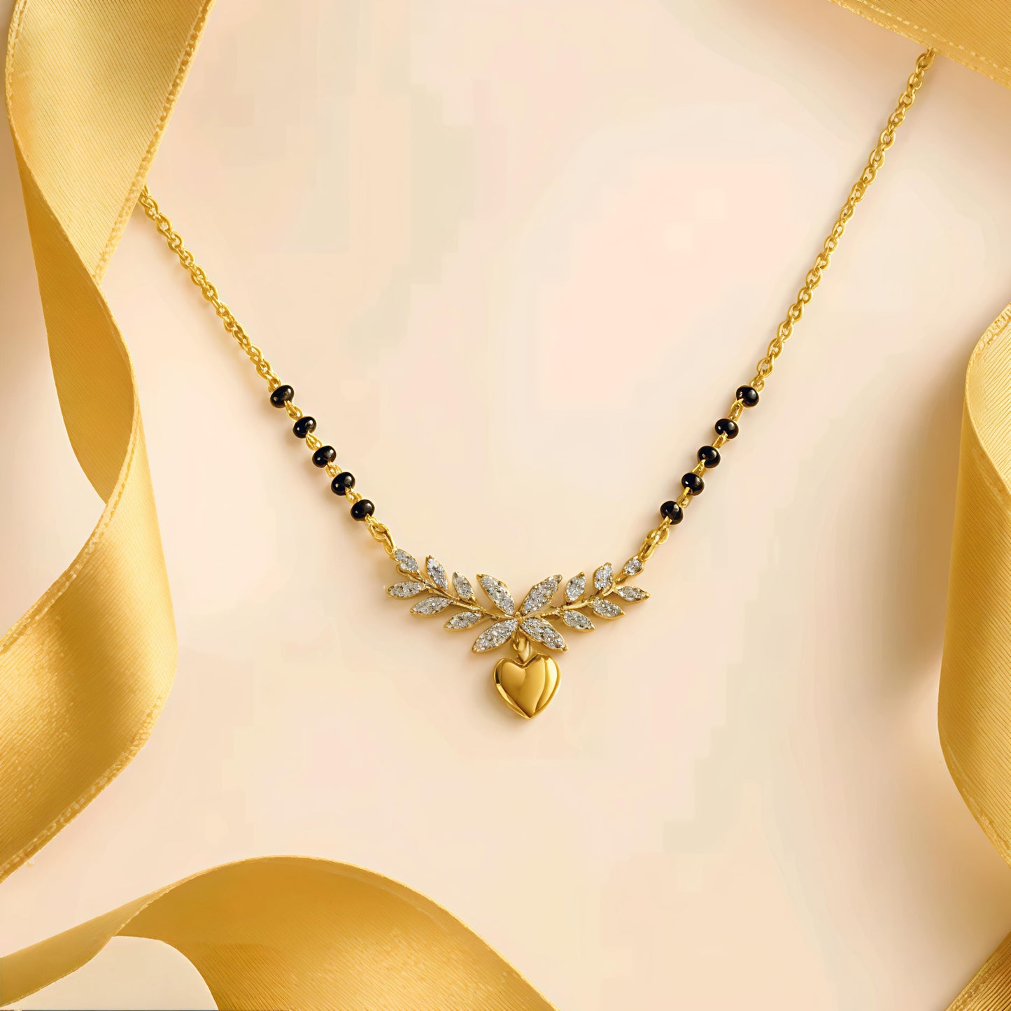 Elegant Single Strand Mangalsutra (⭐⭐⭐⭐⭐)